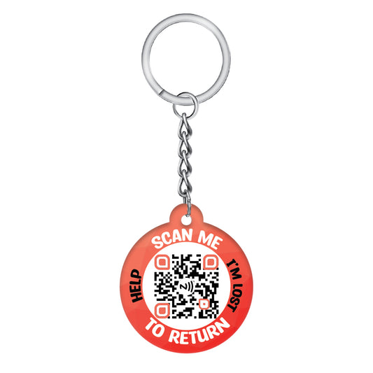 Lost & Found Smart QR NFC Tag - QRs Life