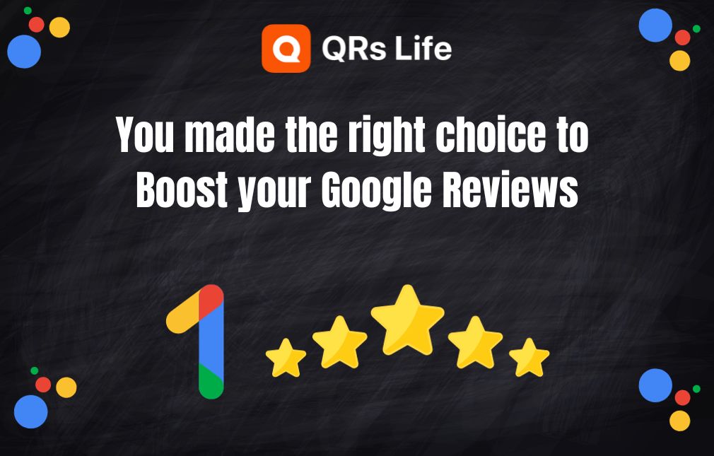 Add Google Review QR Code Card to QRs Life app