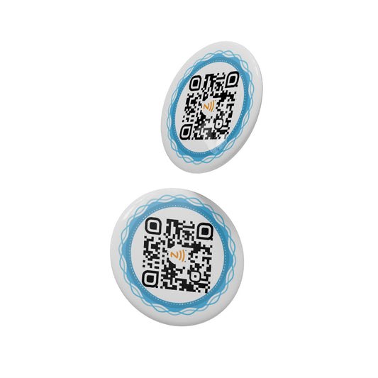 #1 Digital Business Card Tag: NFC QR Code for Networking - QRs Life